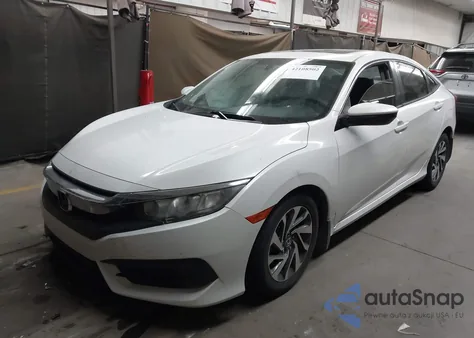 2017 Honda Civic Ex из США, поврежденный, VIN 19XFC2F7XHE076507